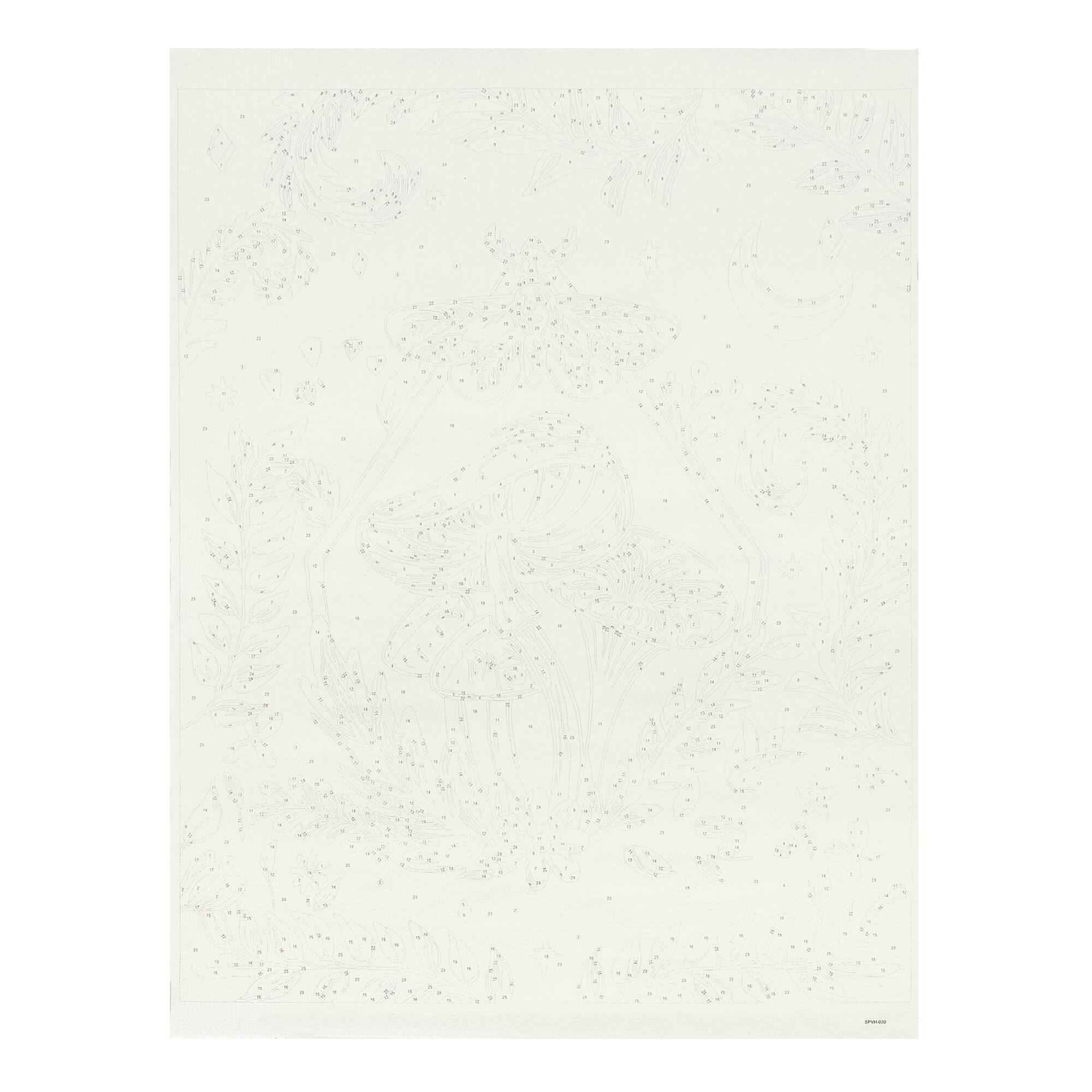 16" x 20" Pink Jungle Mushroom Paint-by-Number Kit by Artist's Loft®